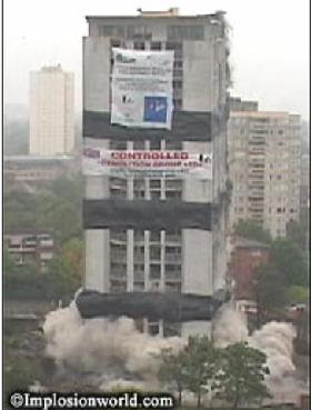 Poem inspired by Barrie House and the tower block in South Acton, London. Parody of Wordsworth's Daffodils by Isabella Wesoly aka Demetriou. Demolition photo published with permission from Implosion World, 2013