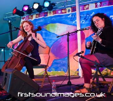 LauraVictoria & Emma-Jane aka Laura Hewison and Emma-Jane Miller, welcomed by OPEN Ealing Arts Centre, for the 'first Friday' event June 2012